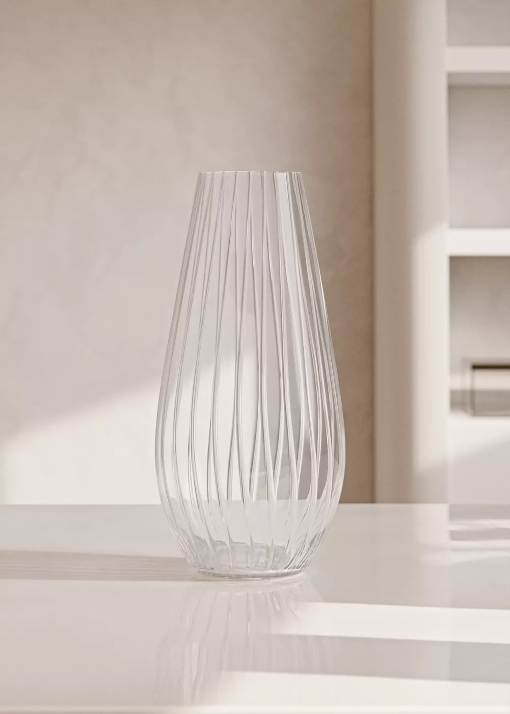 Vase haut cristallin, MANGO HOME
