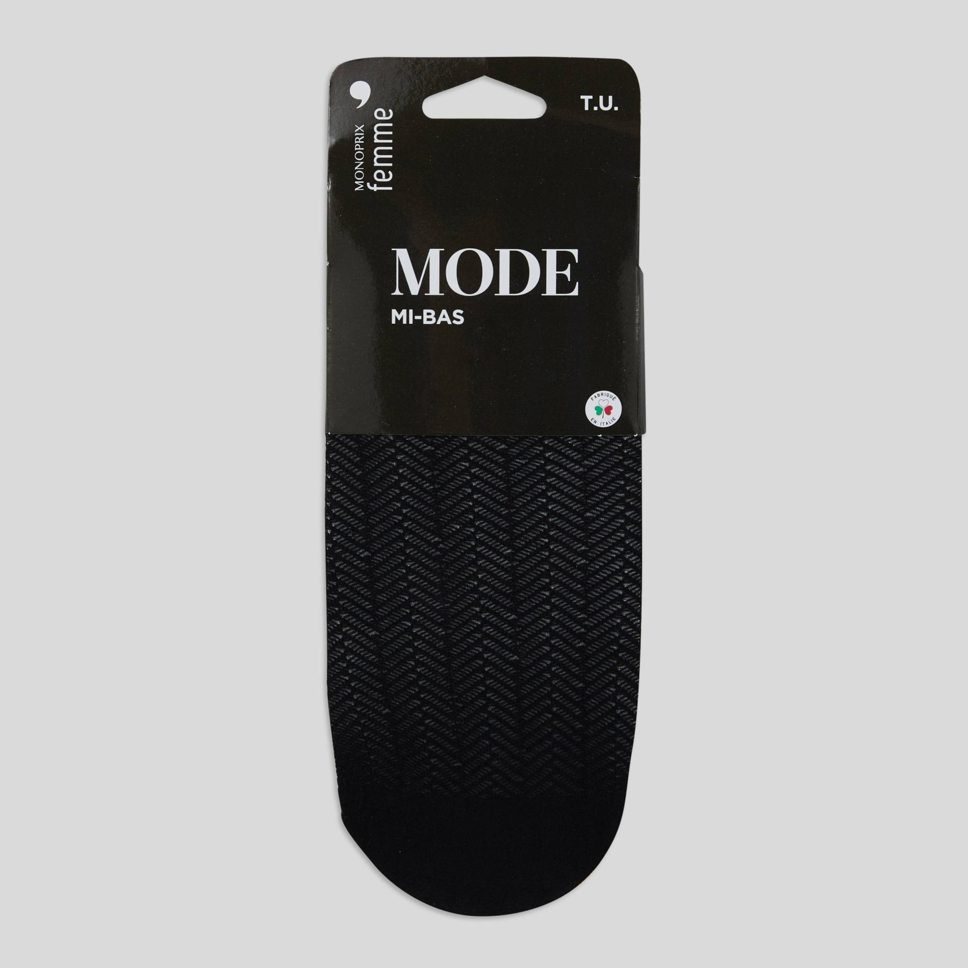 Paire de mi-bas fantaisie MONOPRIX, MONOPRIX