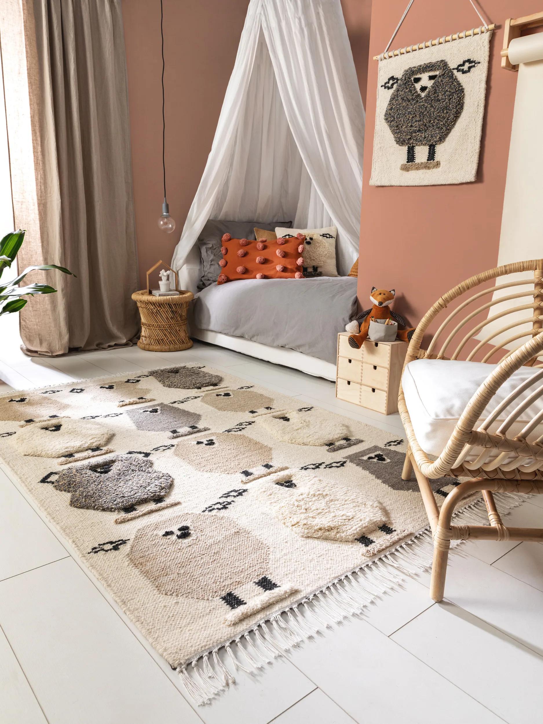 Tapis enfant tissé main SHAWN, BENUTA
