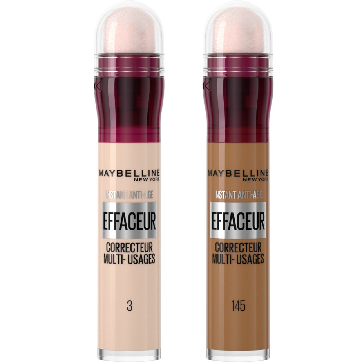 Lot de 2 Effaceurs Correcteurs, MAYBELLINE NEW YORK