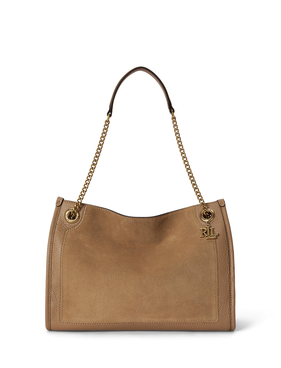Bolso de mano de piel, BRADLEY MEDIANO, LAUREN RALPH LAUREN