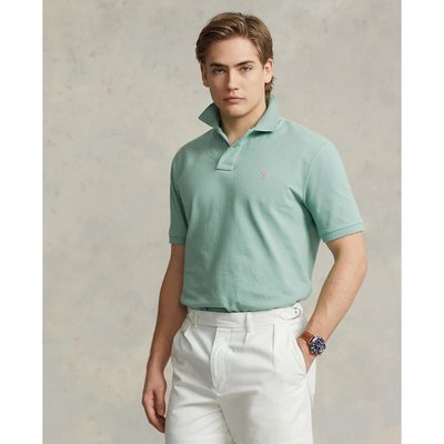 Cotton Polo Shirt in Custom Fit POLO RALPH LAUREN