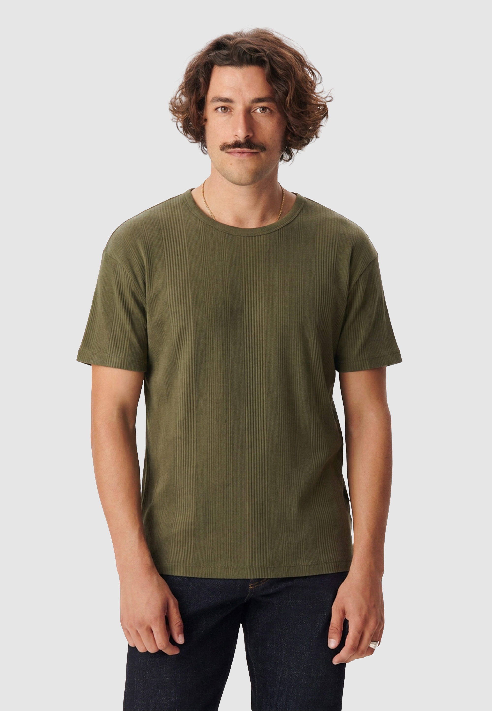 Tee-shirt maille relief rayures, IKKS
