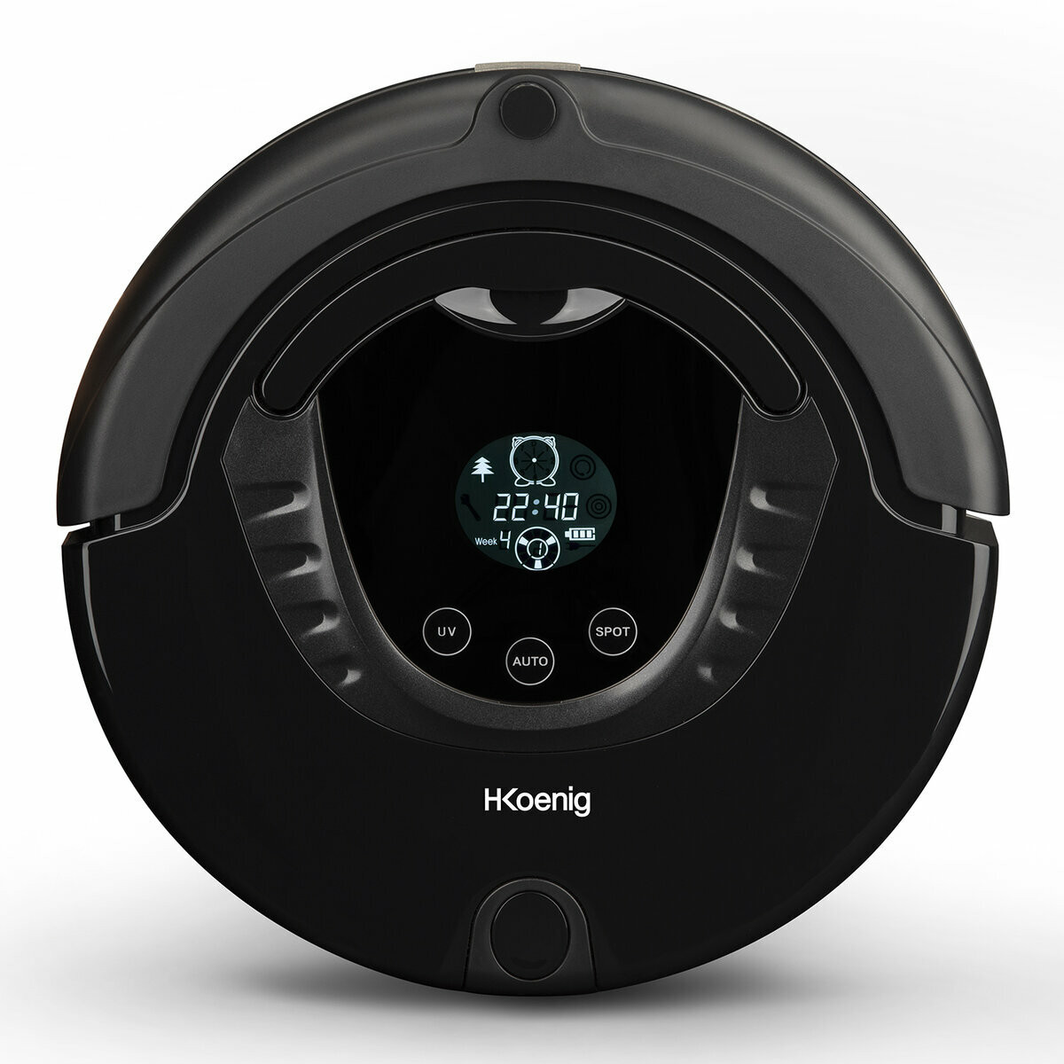 robot aspirateur avec mur virtuel station de charge et telecommande swr28, H.KOENIG