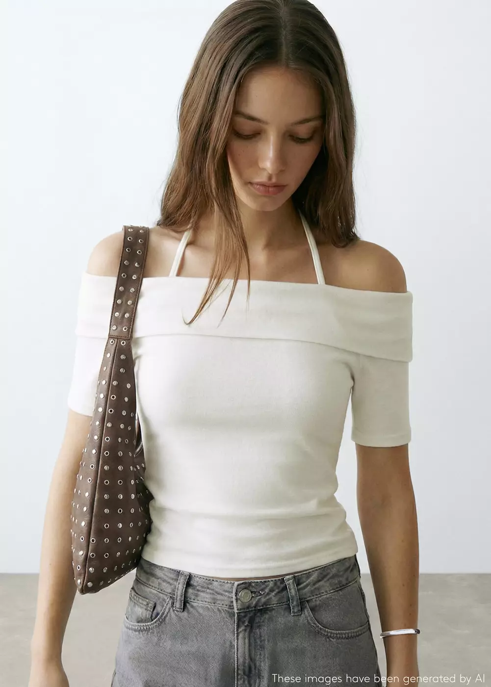 Blouse en coton avec détails à nouer - Blanc - FEMME | H&M FR