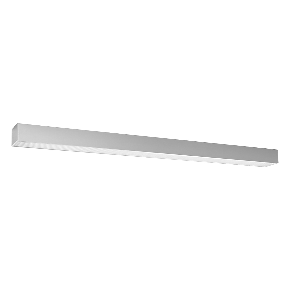Plafonnier Aluminium Gris LED 1 Pinne, EDEN