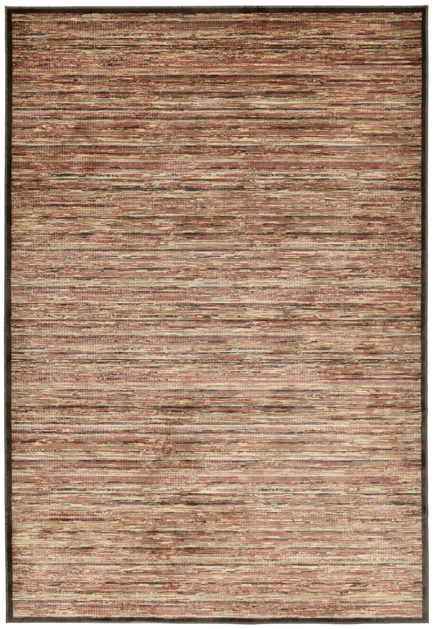Tapis tissé en viscose à rayures - ISA, THEKO