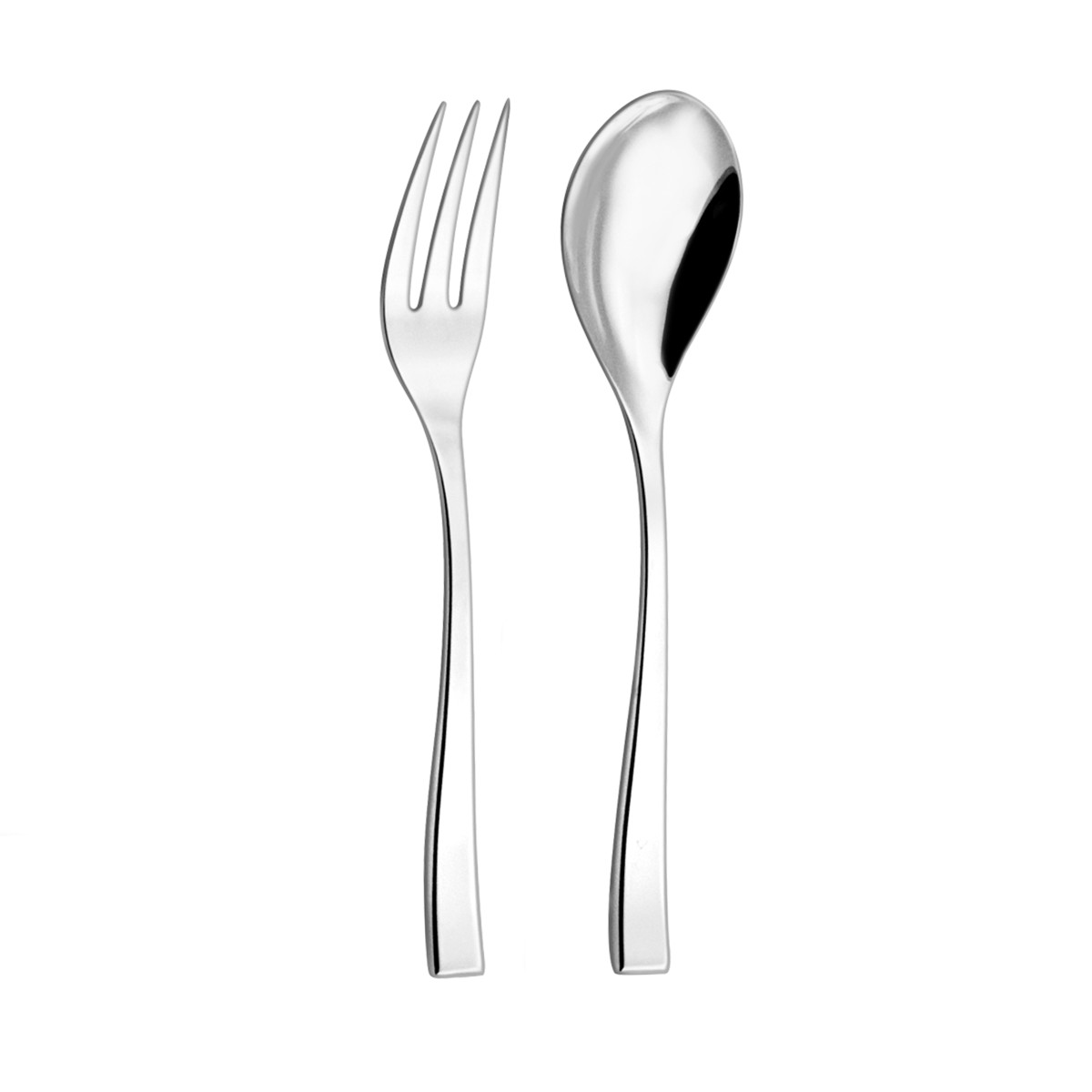 2 couverts de service - STEEL, COUZON
