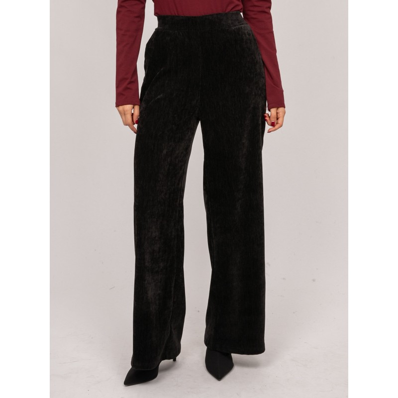 Pantalon Large Velours Enao, DONA LISA