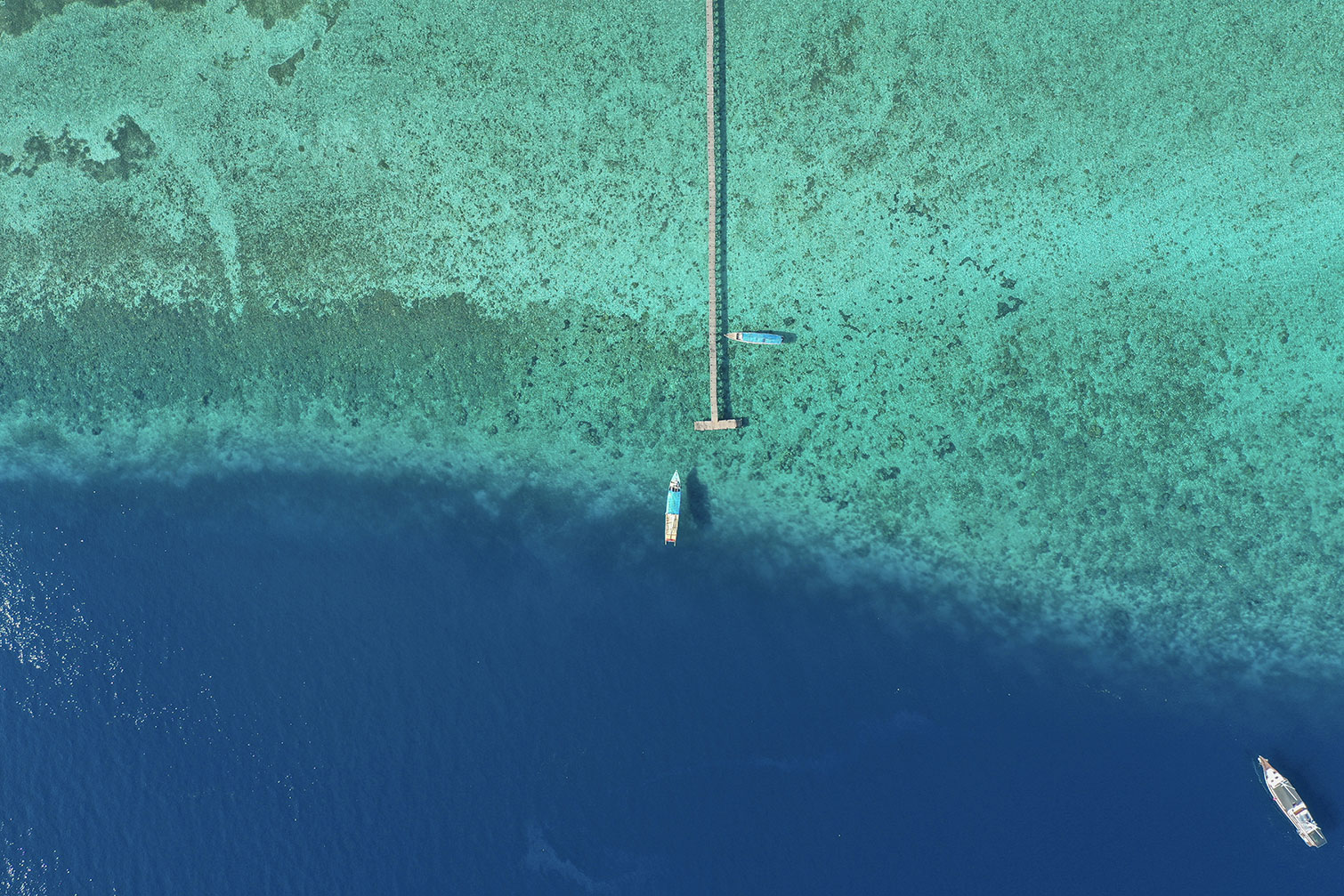 Tableau blue lagoon, HEXOA