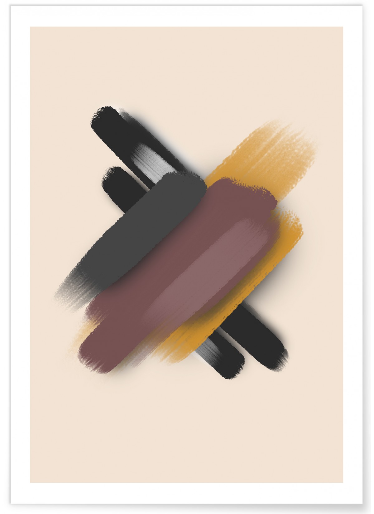 Affiche Brush Color 1, L'AFFICHERIE