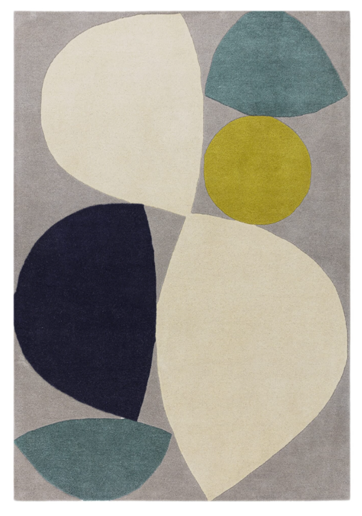 Tapis tufté main en laine HORIZON, NOVATREND