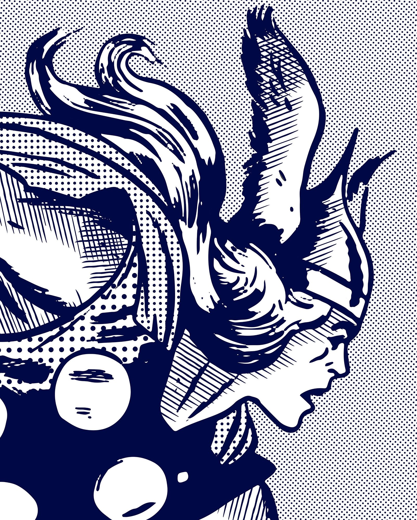 Papier peint Komar - Legend of Thor - 200 x 250 cm, HEXOA