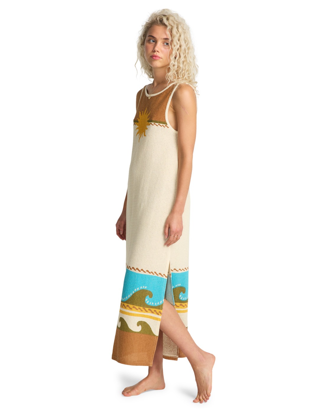 Robe de plage en crochet SOLAR BABE MIDI, BILLABONG
