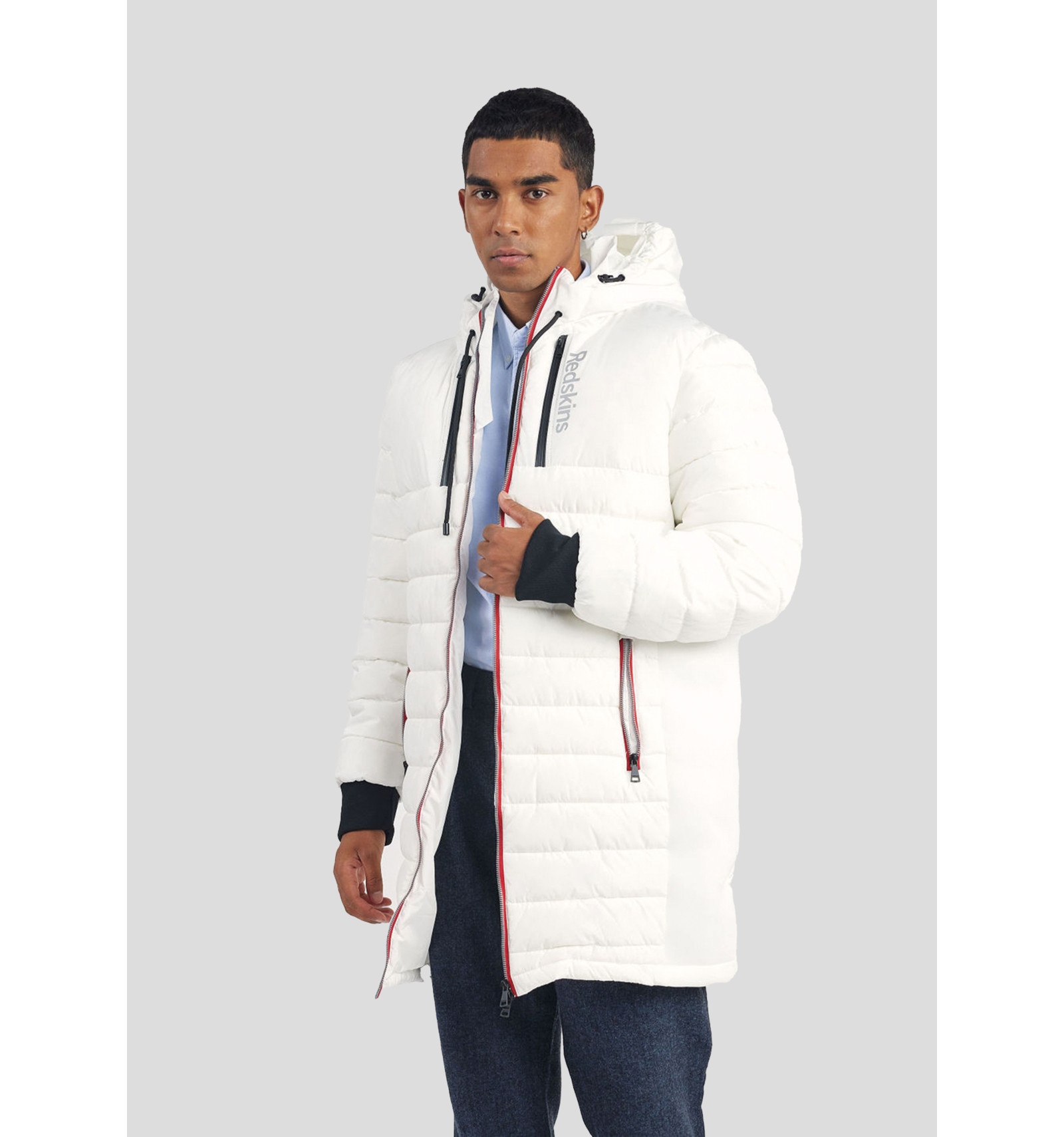 Coupe/vent col capuche zippé DARREN SWELL, REDSKINS