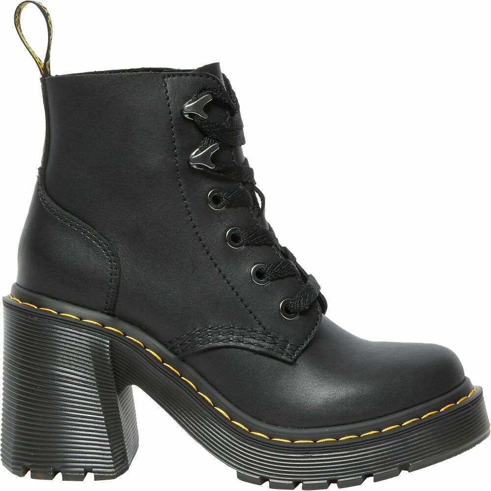Dr. Martens Botines con cordones y tacón Jesy en piel con acabado satinado — photo 2