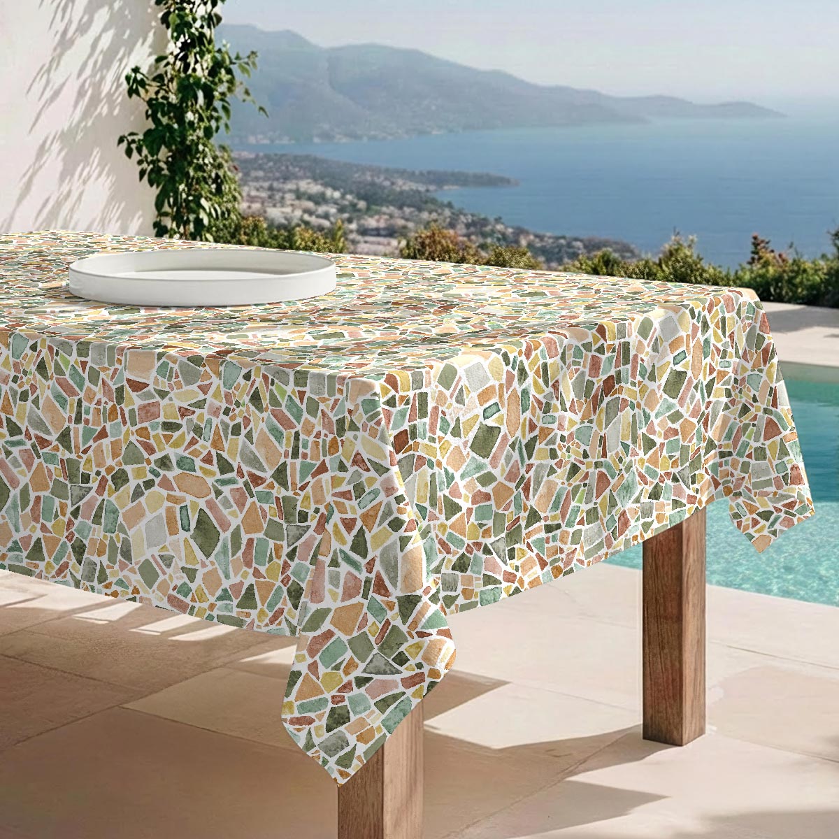 Nappe anti-taches Aruba - 100% coton -, NAF NAF HOME
