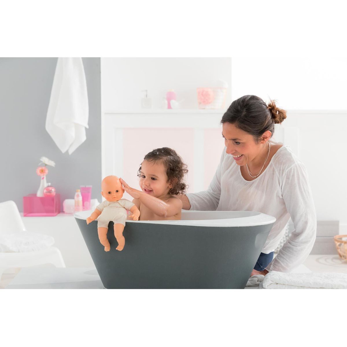 Poupée Bébé bain Océane COROLLE - multicolore
