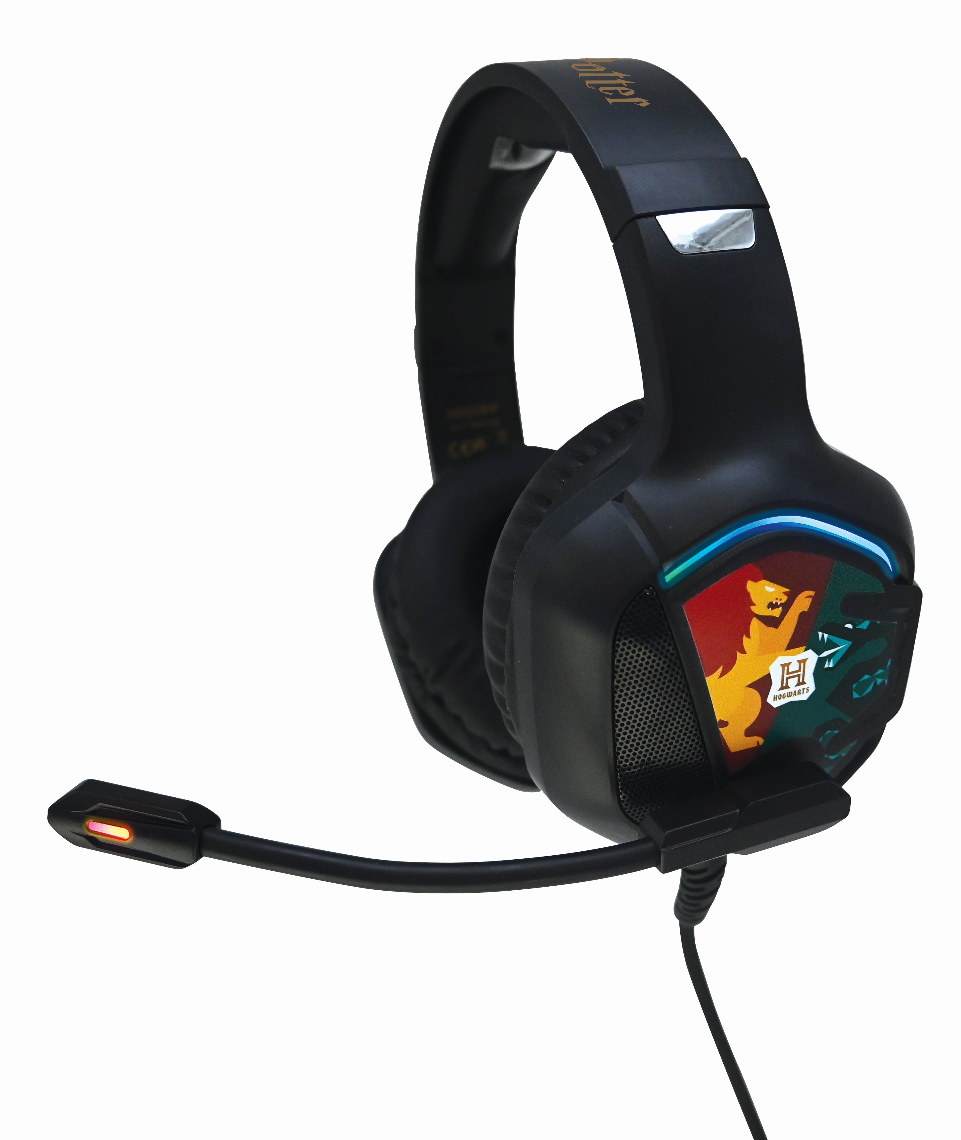 Casque Gaming Filaire lumineux avec micro desgin Harry Potter, LEXIBOOK