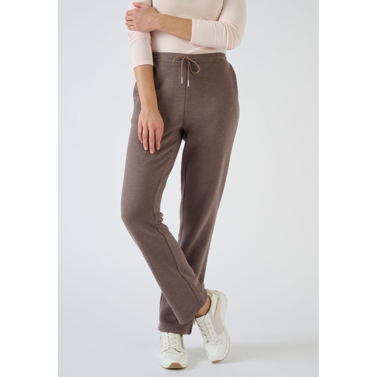 Pantalon marron clair discount femme