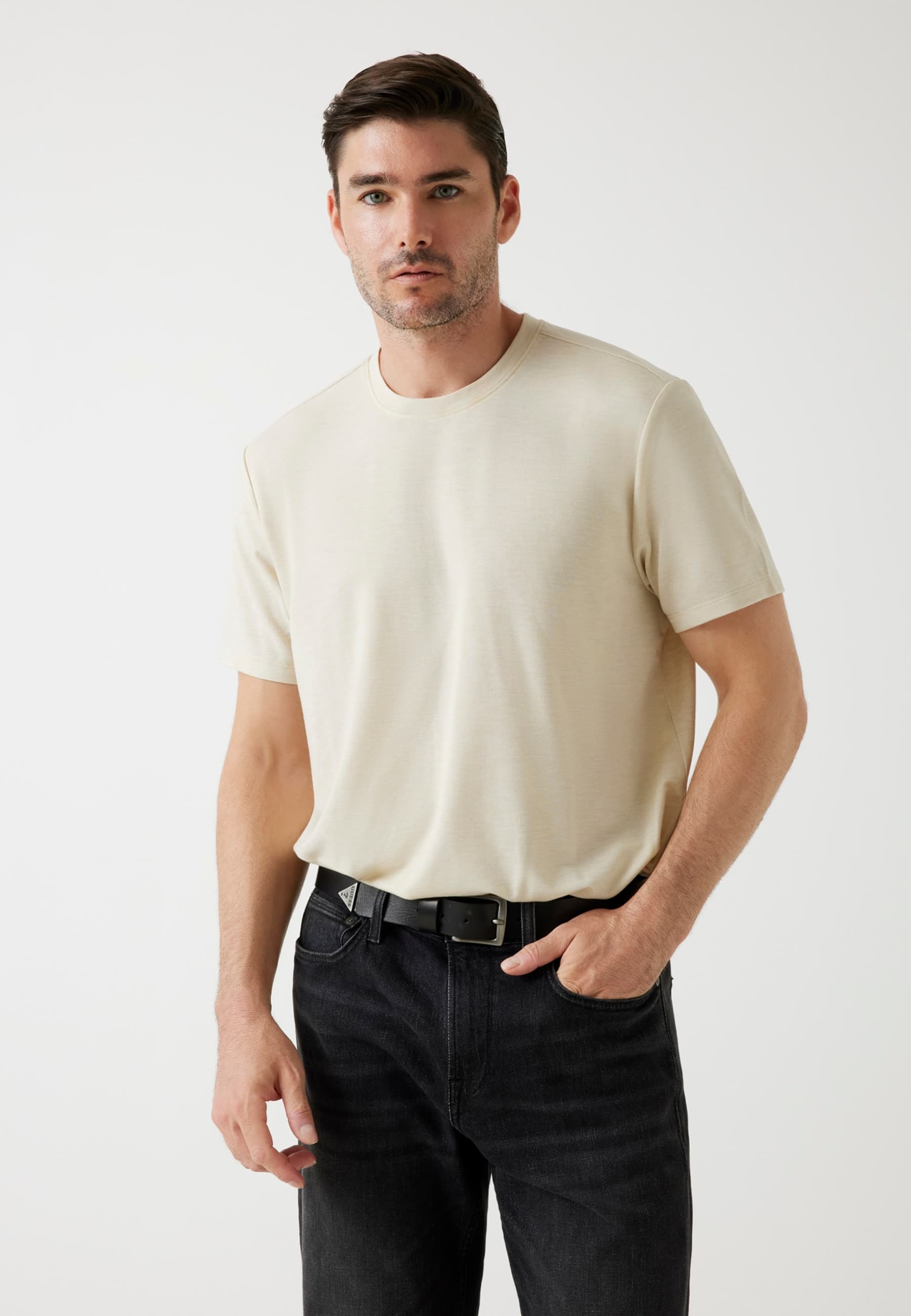 T-Shirt En Mélange De Laine, GUESS