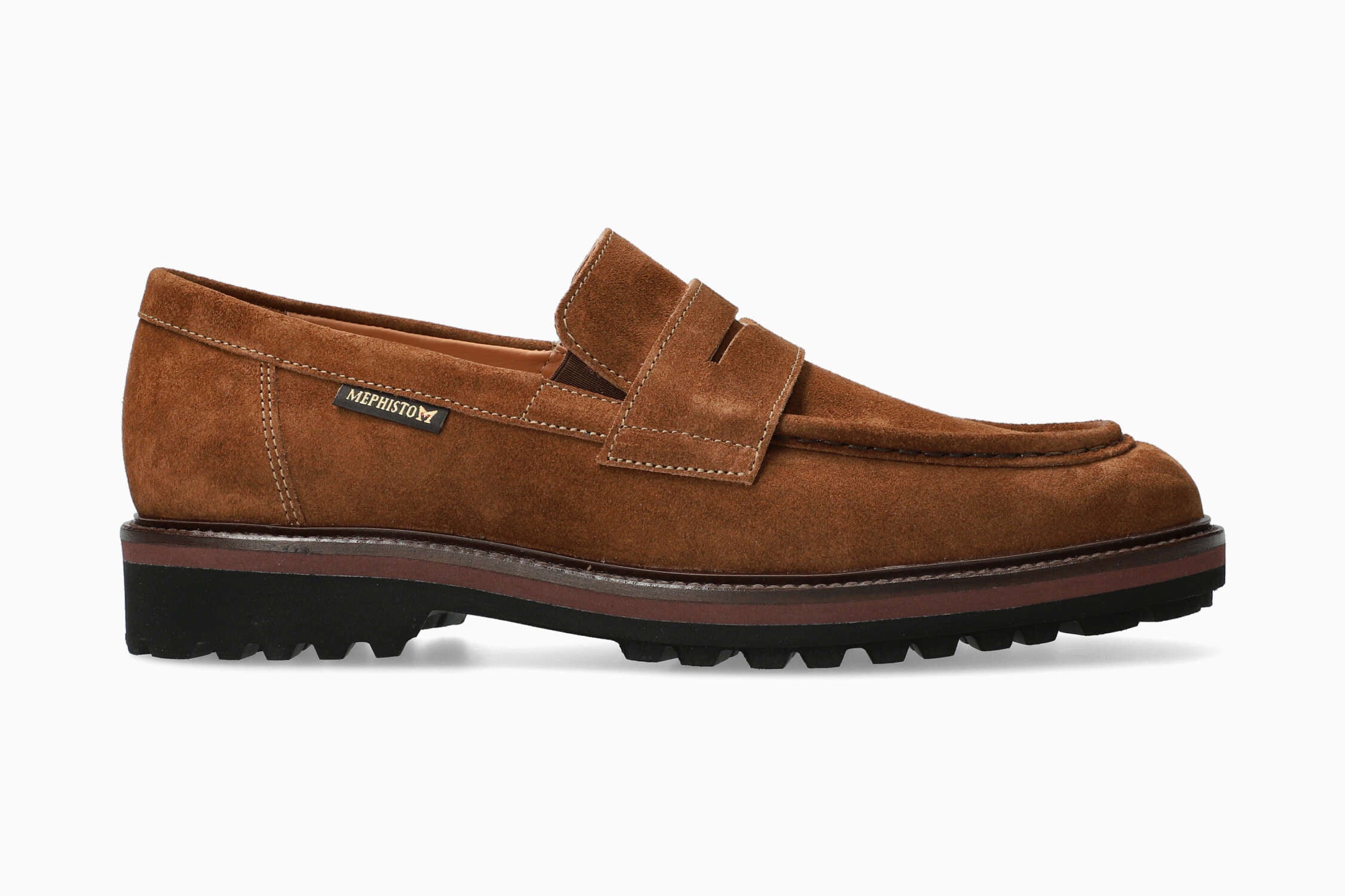 Mocassins en cuir BUCK, MEPHISTO