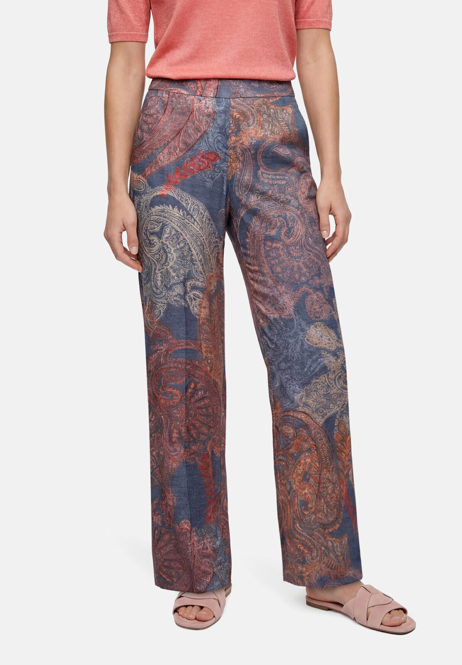 Pantalon Marlene à taille élastique, BETTY BARCLAY