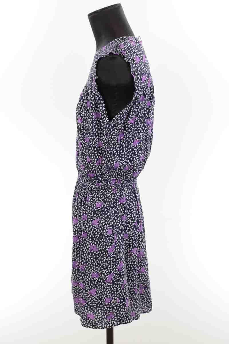 Robe maje violette hotsell