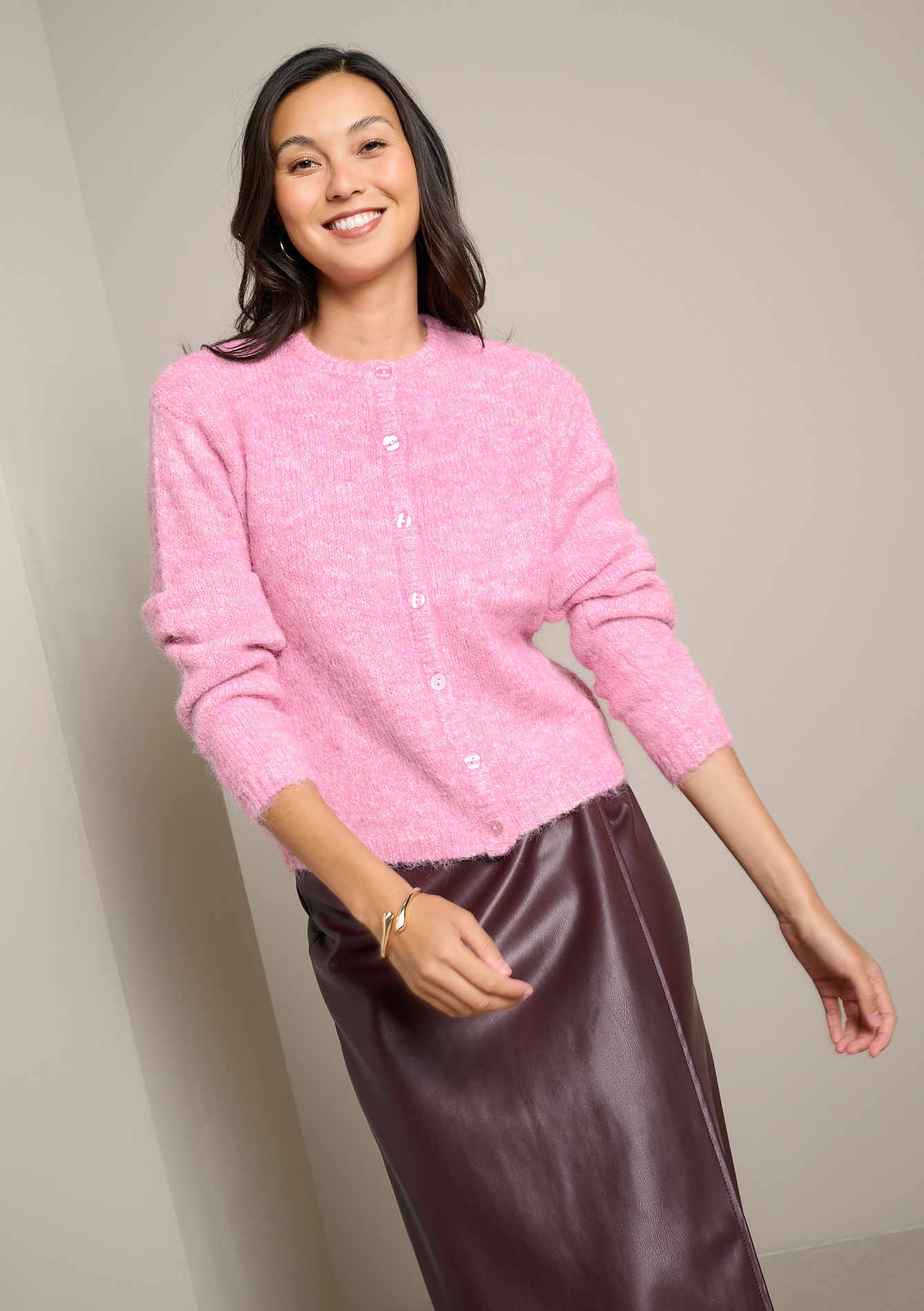 Gilet maille douce, LOLALIZA