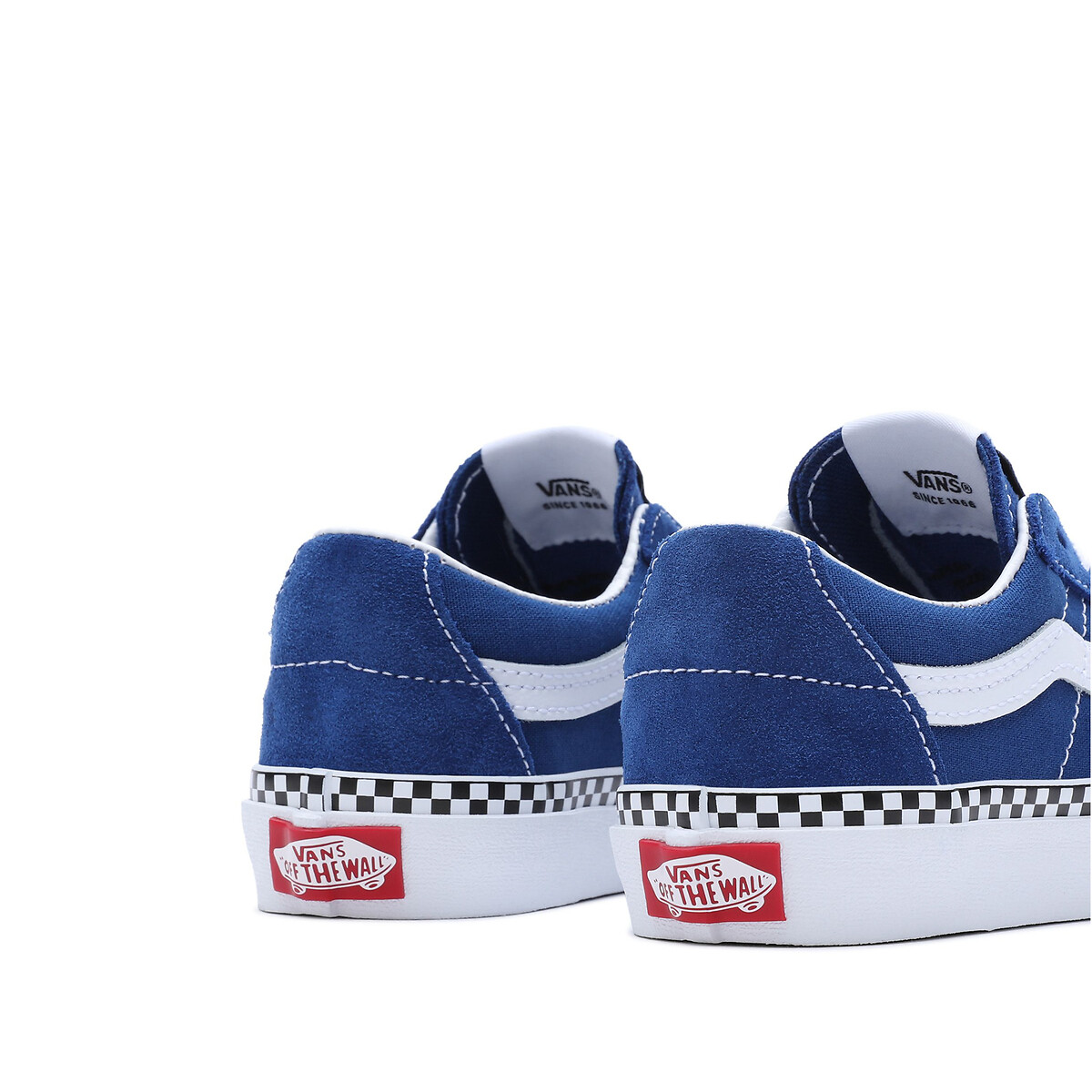 Vans on sale low blue