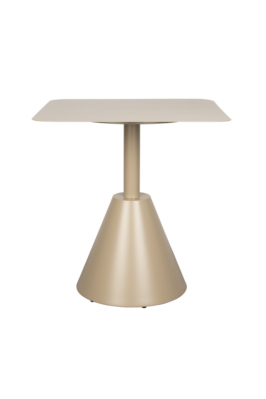 Table de jardin carré en métal, L.70 , FABBY, BOITE A DESIGN