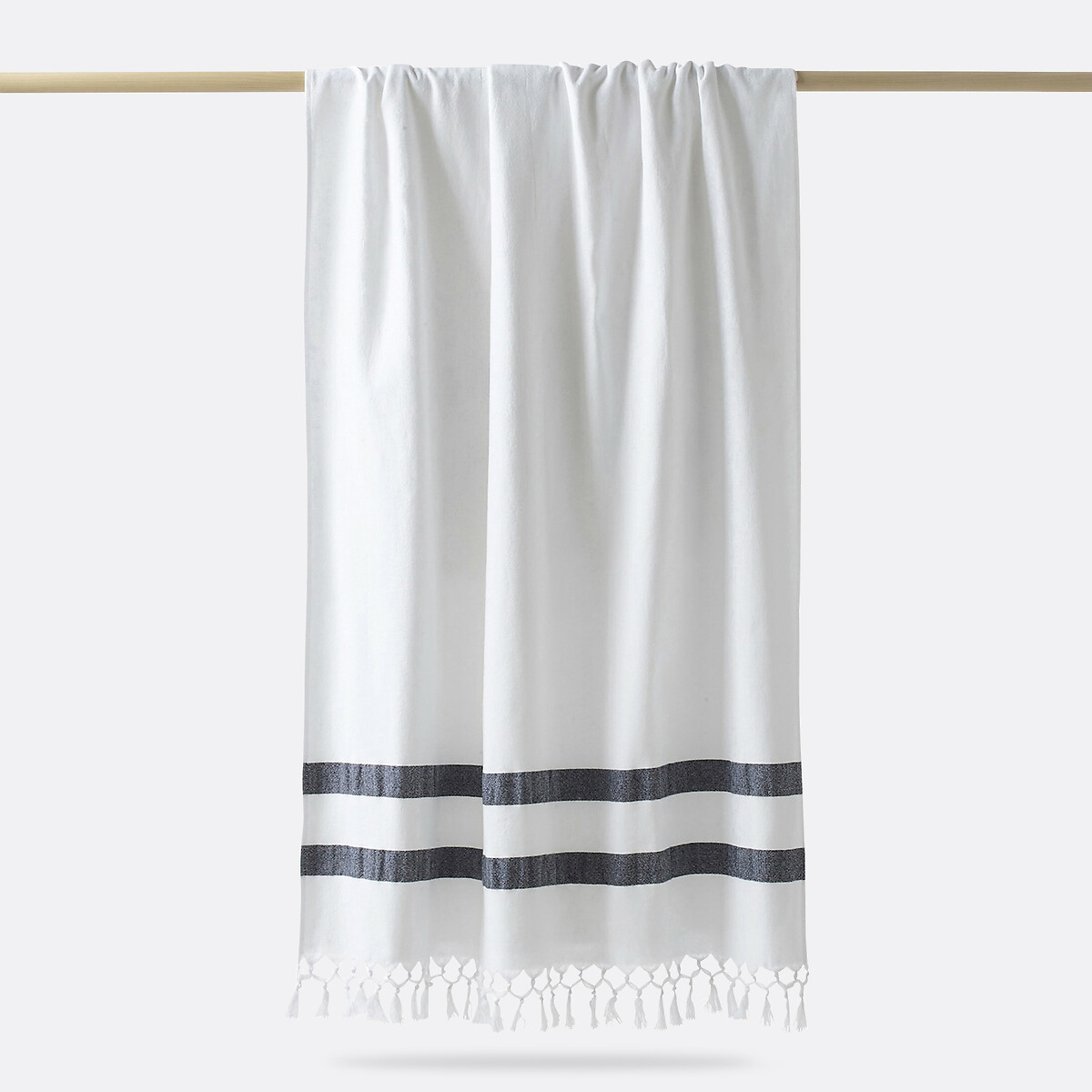 Fouta XL coton bio, doublée éponge Antalya, LA REDOUTE INTERIEURS