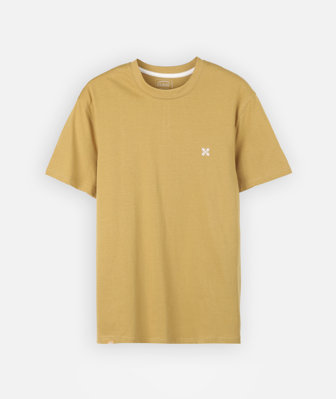 Tee-shirt uni brodérie 4flo TEBAZ, OXBOW