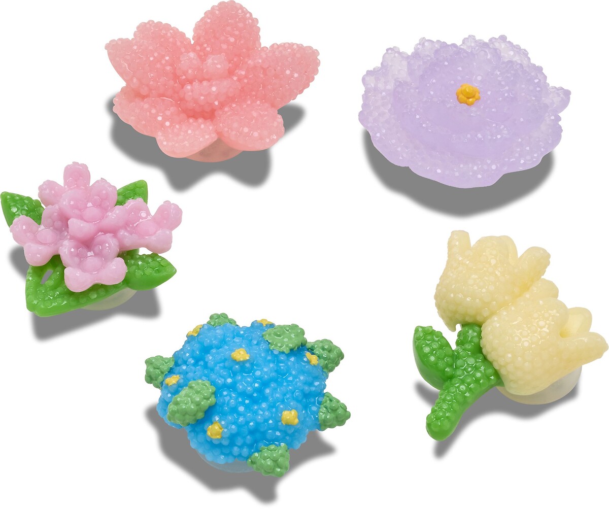 Crocs Lote de 5 Jibbitz Beaded Flowers — foto 2