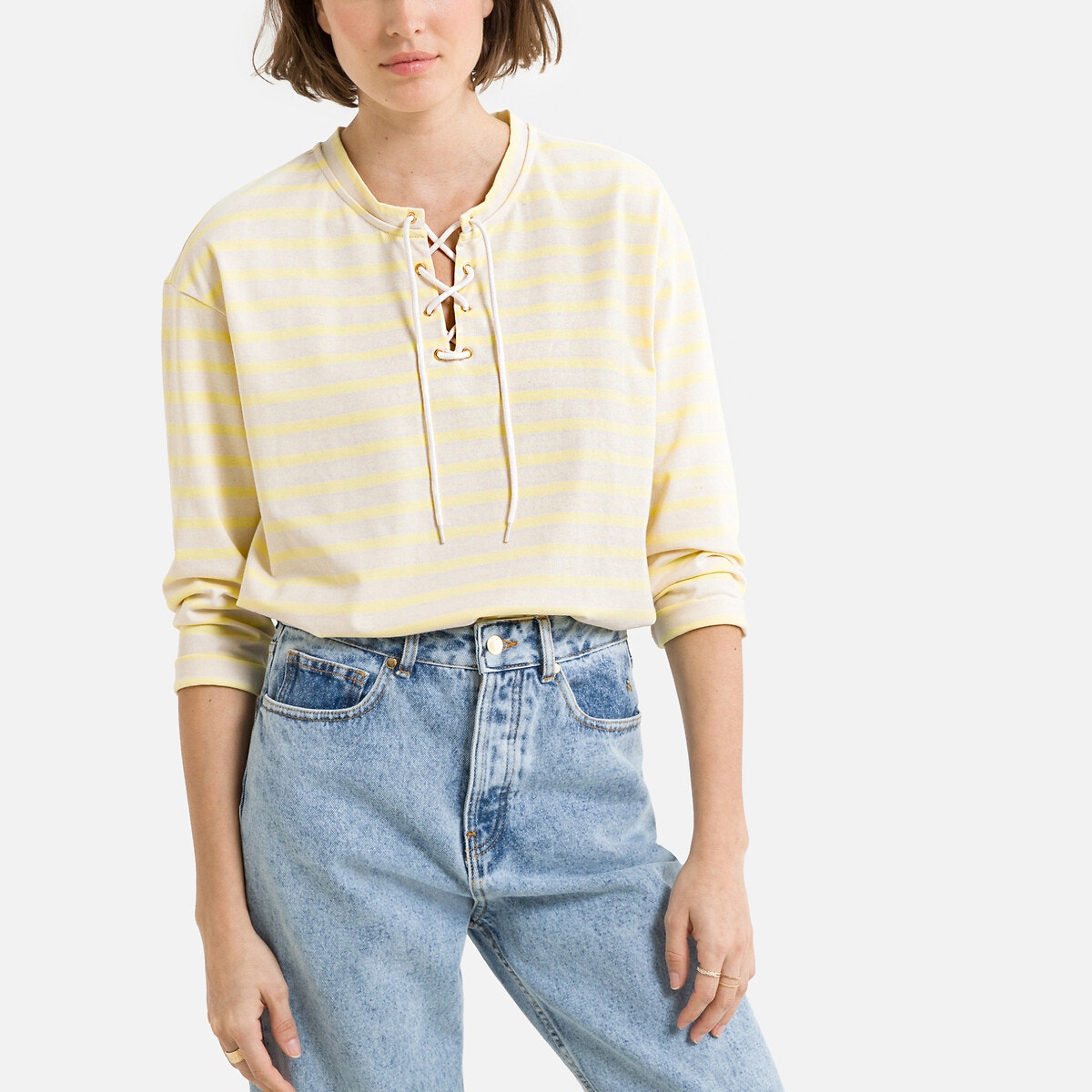 Haut manche longue deals femme pas cher