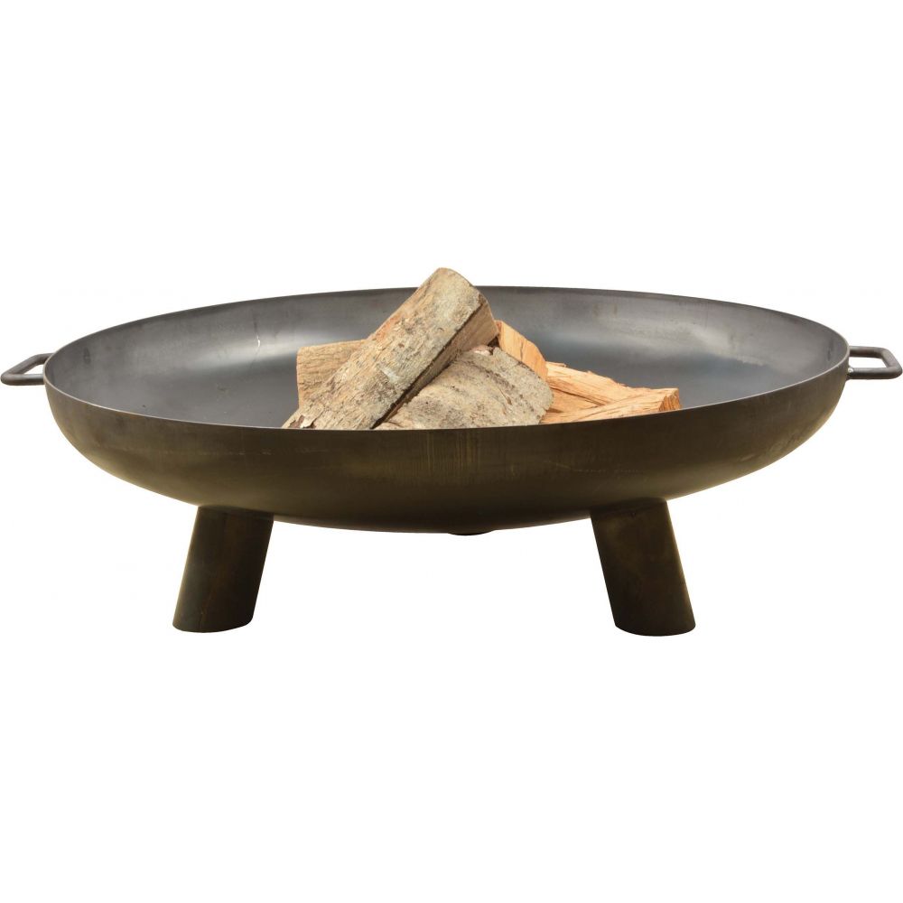 Brasero en acier 3 larges pieds Diamètre 80 cm, FANCY FLAMES