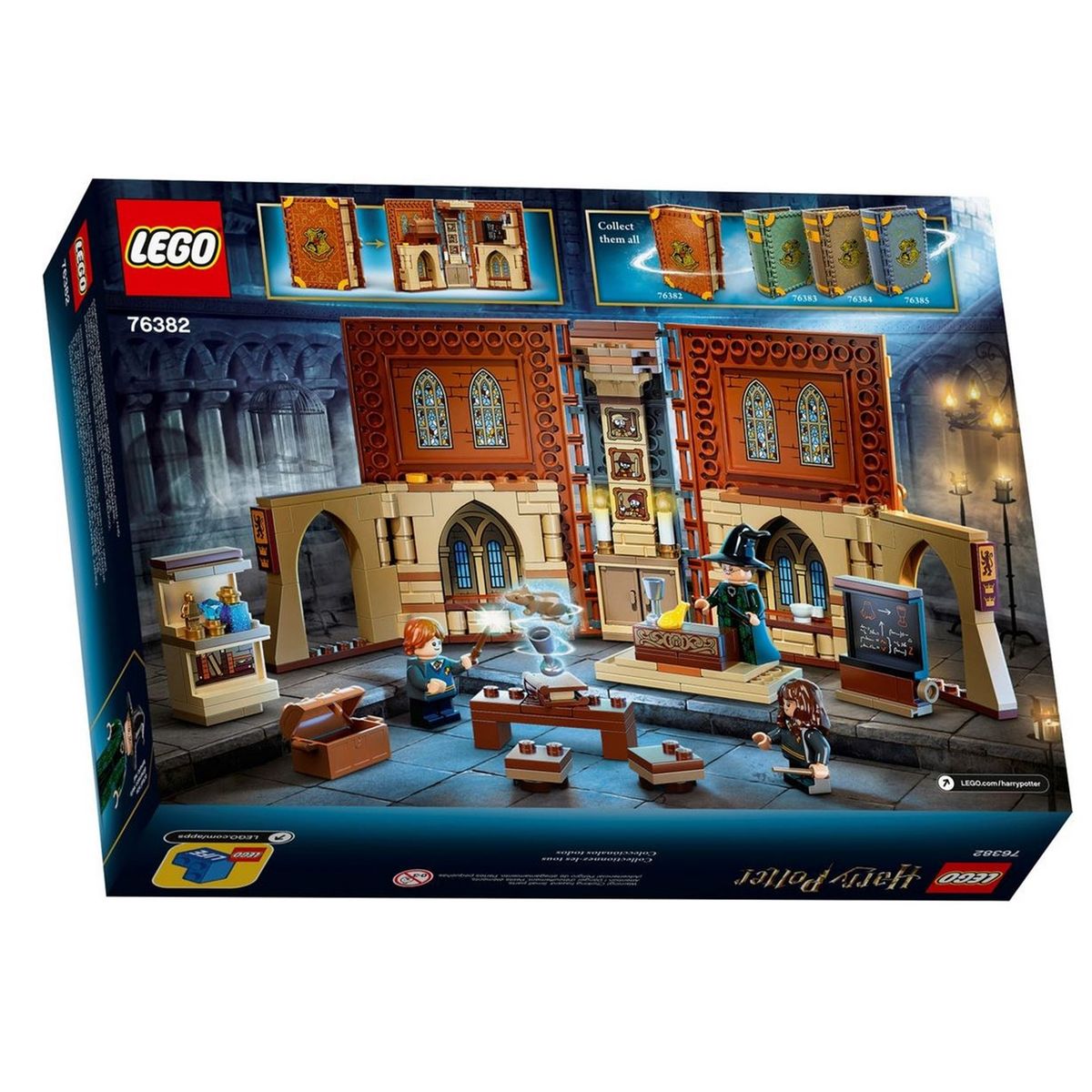 LEGO Harry Potter - Poudlard : le cours de métamorphose - 76382 - En stock  chez