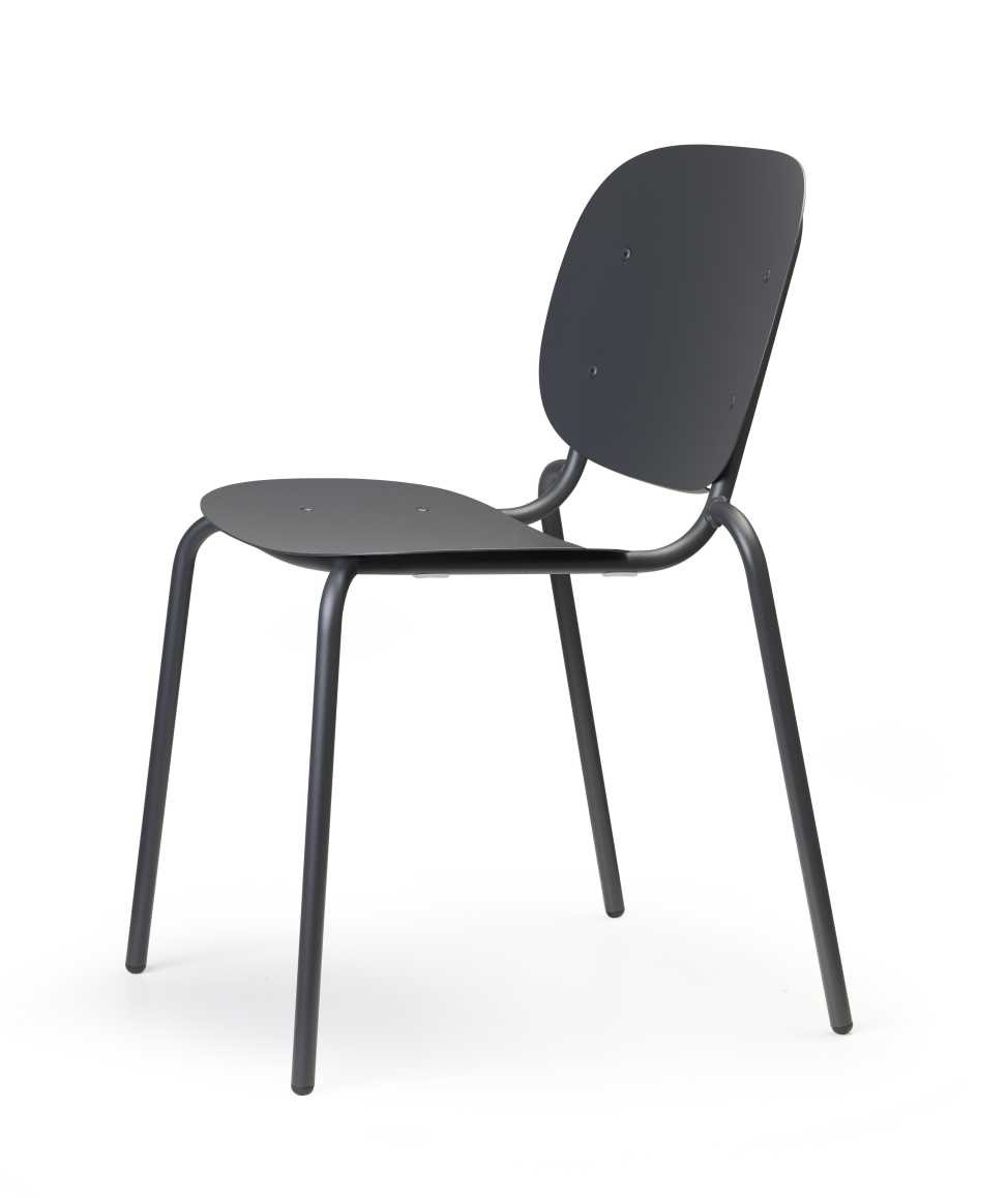 Chaise de jardin empilable en métal (lot de 2), SISI, SCAB DESIGN