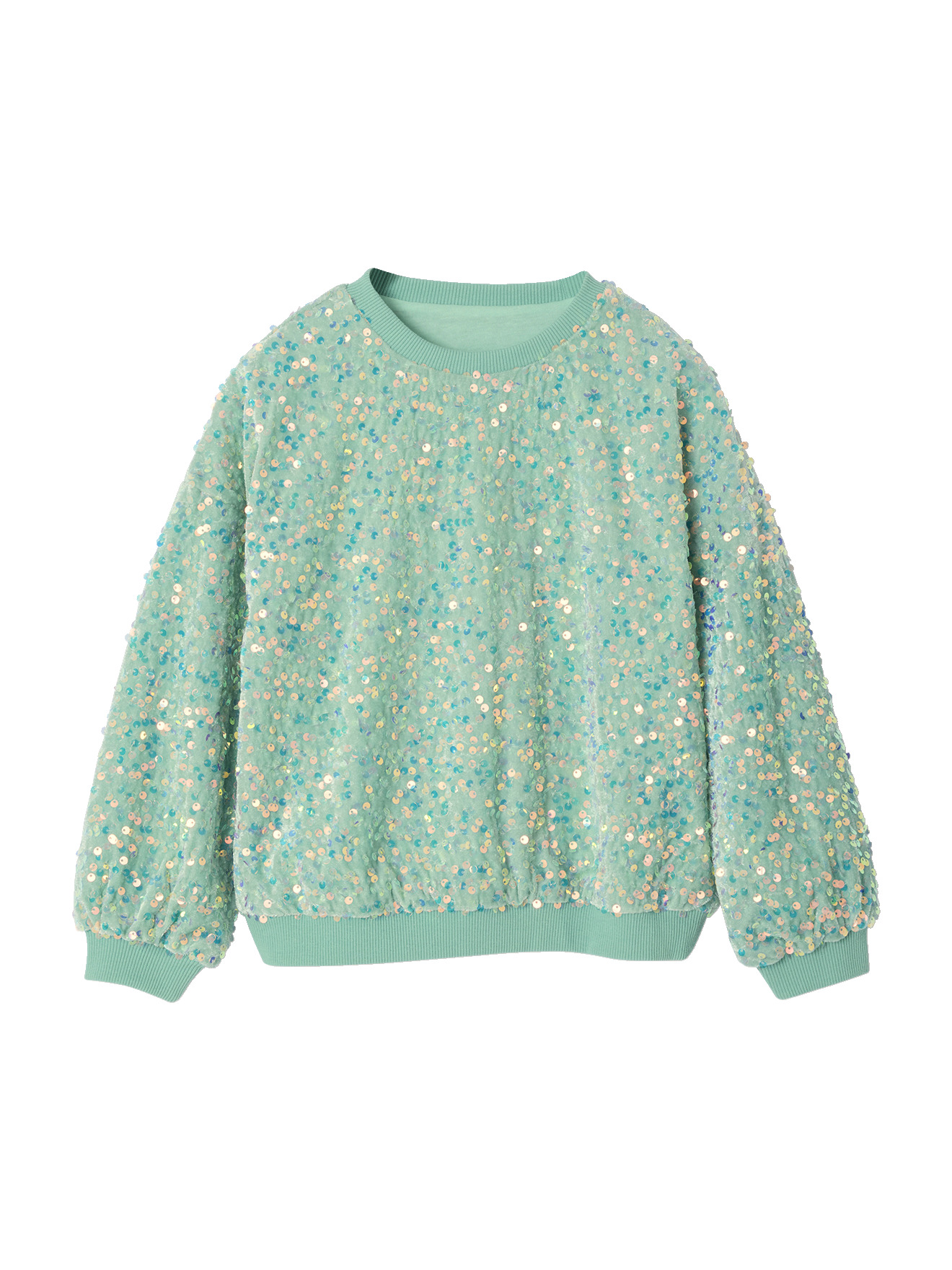 Sweat à sequins, VERTBAUDET