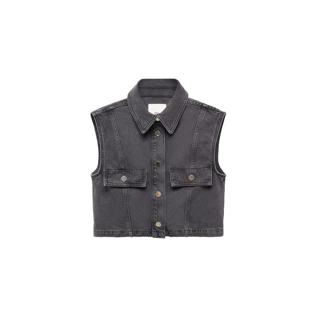 Gilet en jean long femme 2025