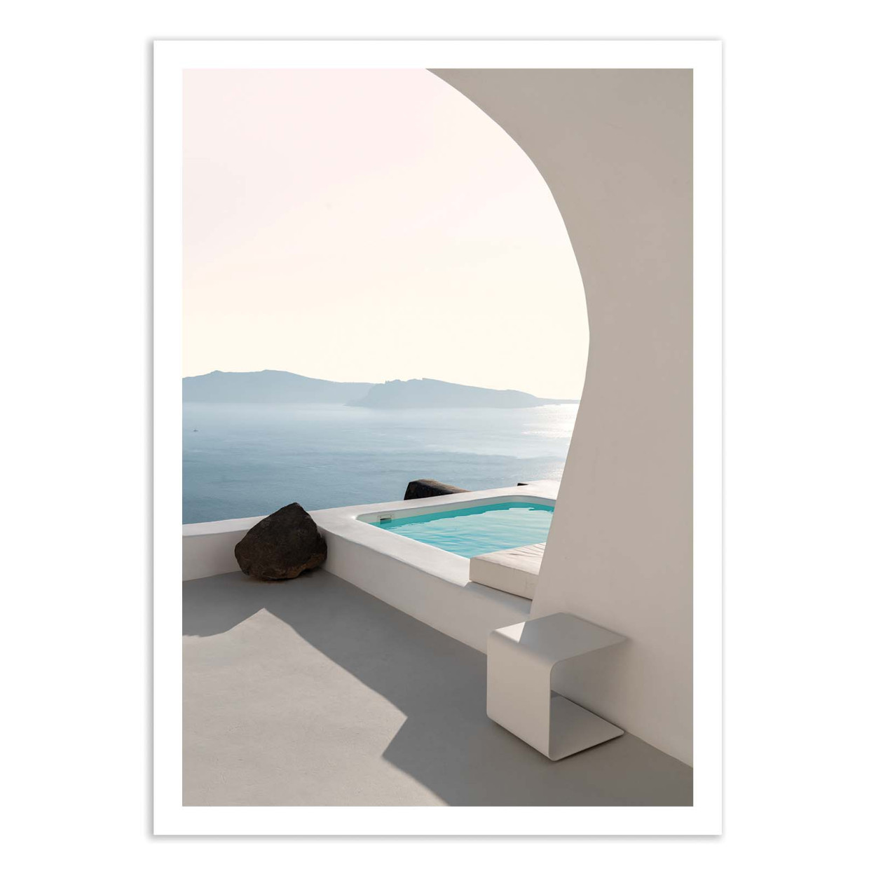 Affiche d'art - Aenaon Seaview Villa - Minorstep, WALL EDITIONS