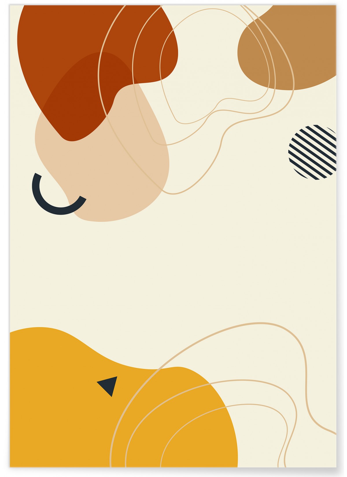 Affiche Abstract Background 8, L'AFFICHERIE