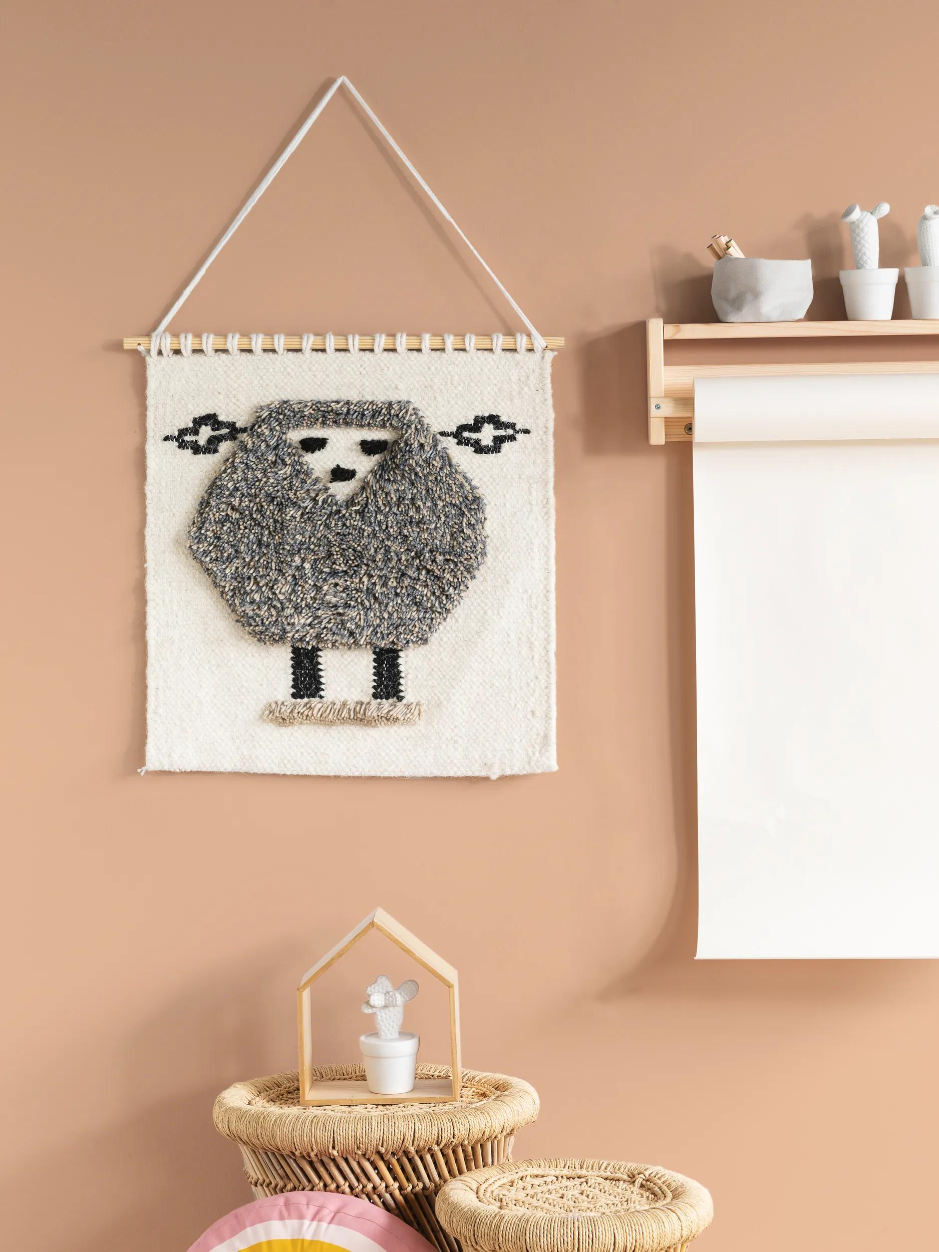 Déco de mur tissé main SHAWN, BENUTA