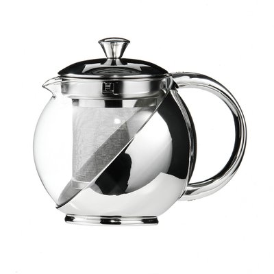 Stainless Steel & Glass Teapot 500ml SO'HOME