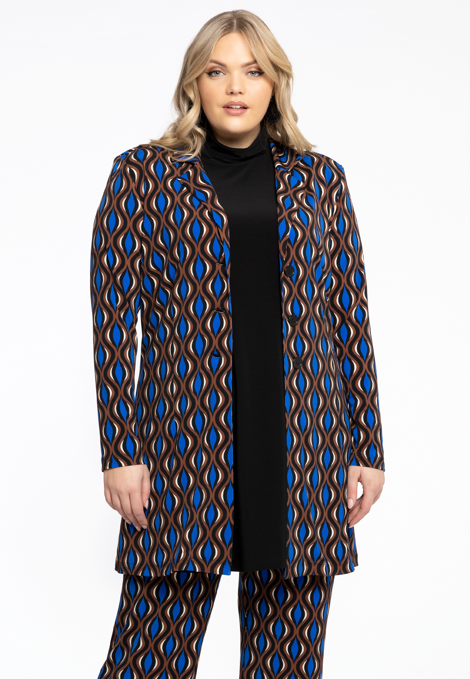 Veste /Blazer imprimé / imprimée, YOEK
