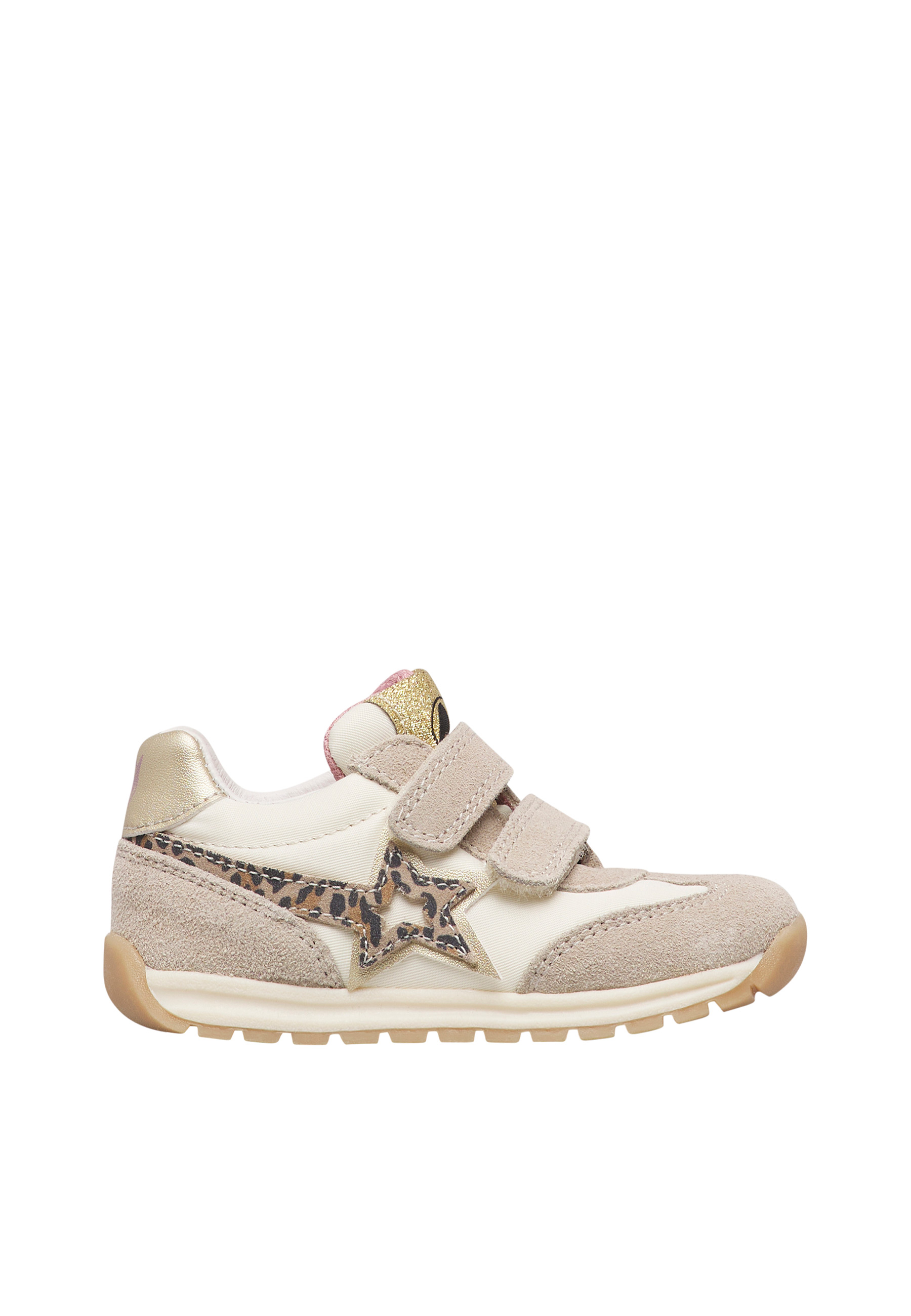 Sneakers en daim et tissu technique CRUMI VL., NATURINO