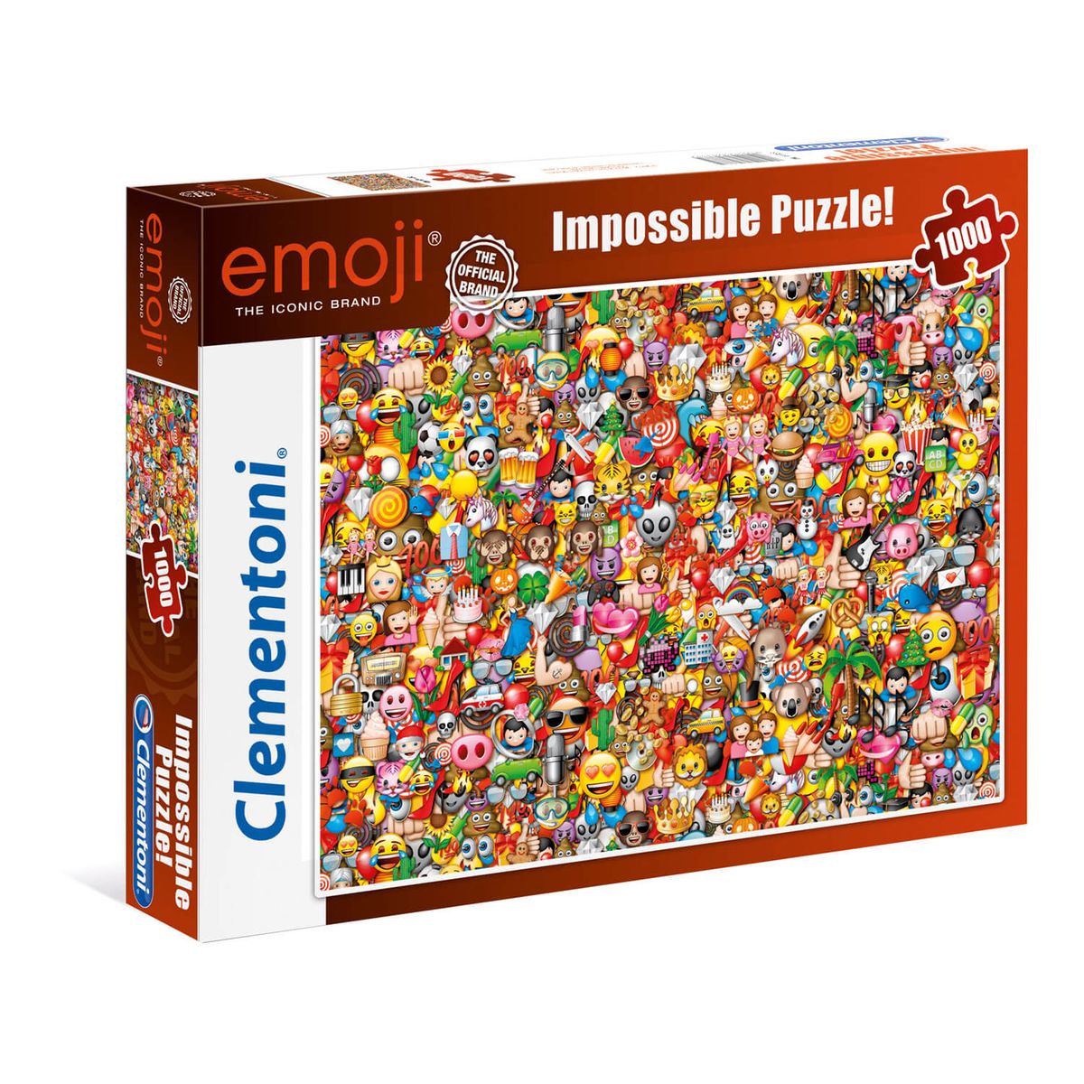Clementoni Harry Potter - Boîte de 3 puzzles (1000 pièces) - Puzzle adulte  - Fabriqué en Italie, Multicolour, Taille unique