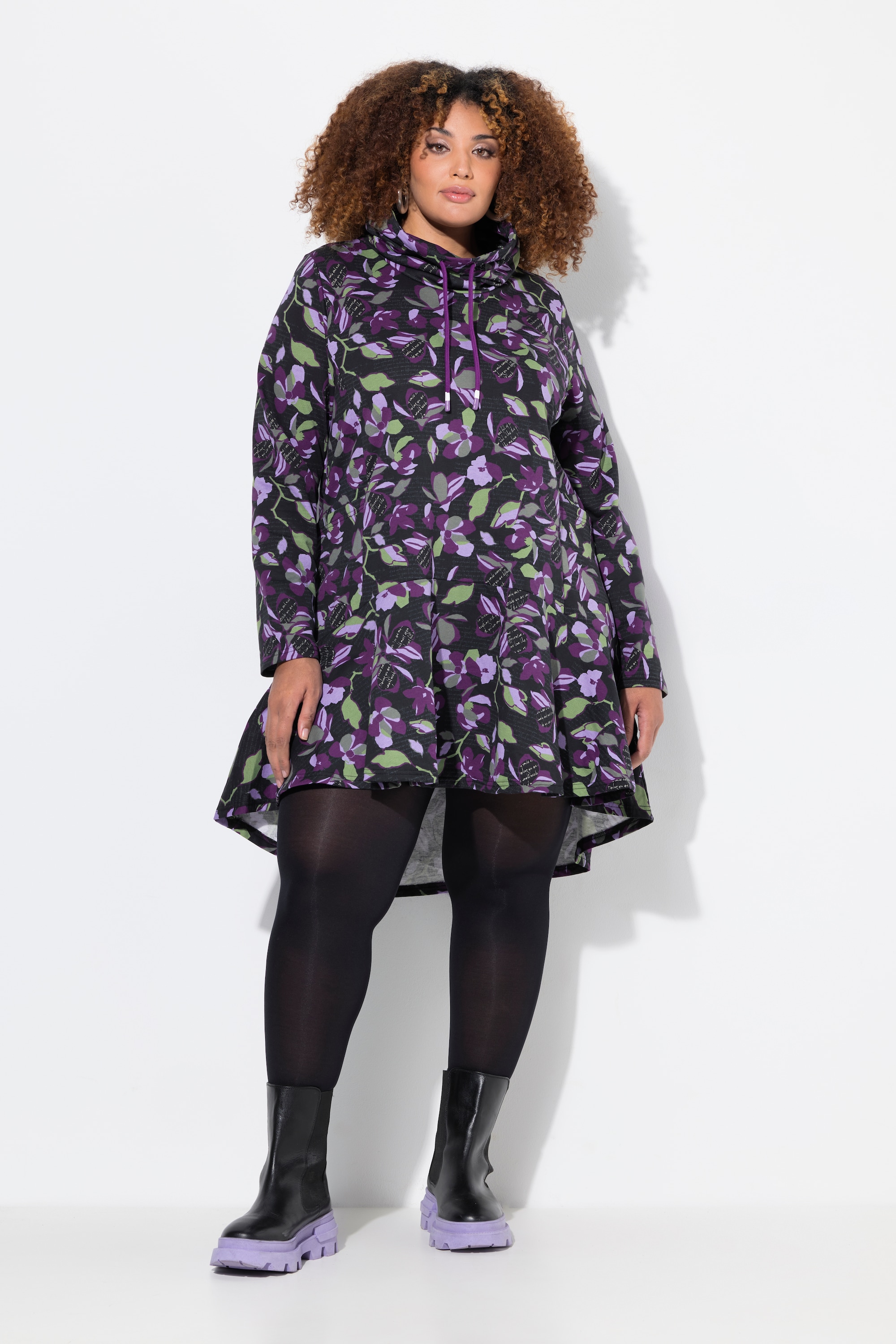 Sweat-shirt long avec poches, ULLA POPKEN