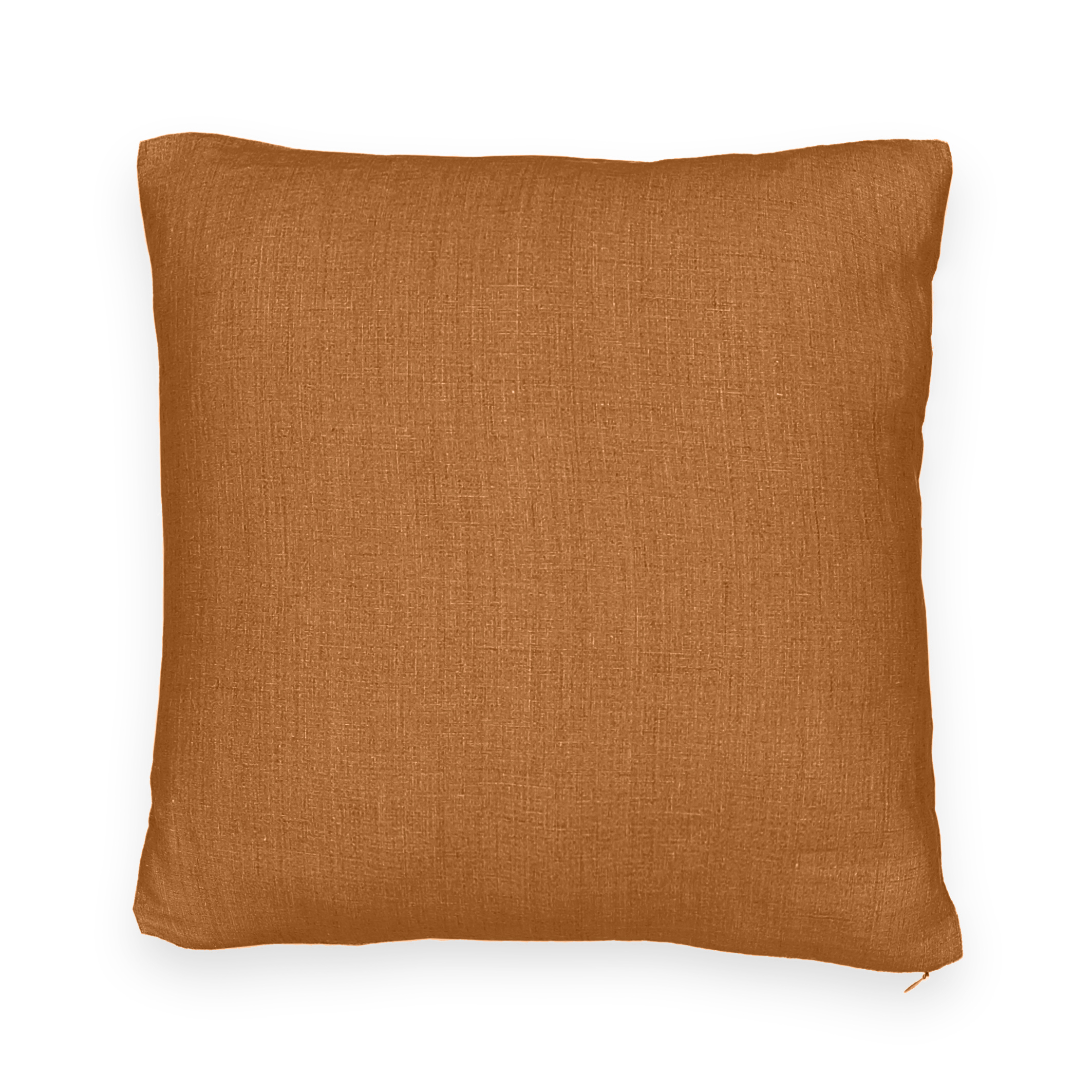 lf336n Red Blue Brown Khaki Cream Round High Quality Cotton Canvas Cushion Cover 