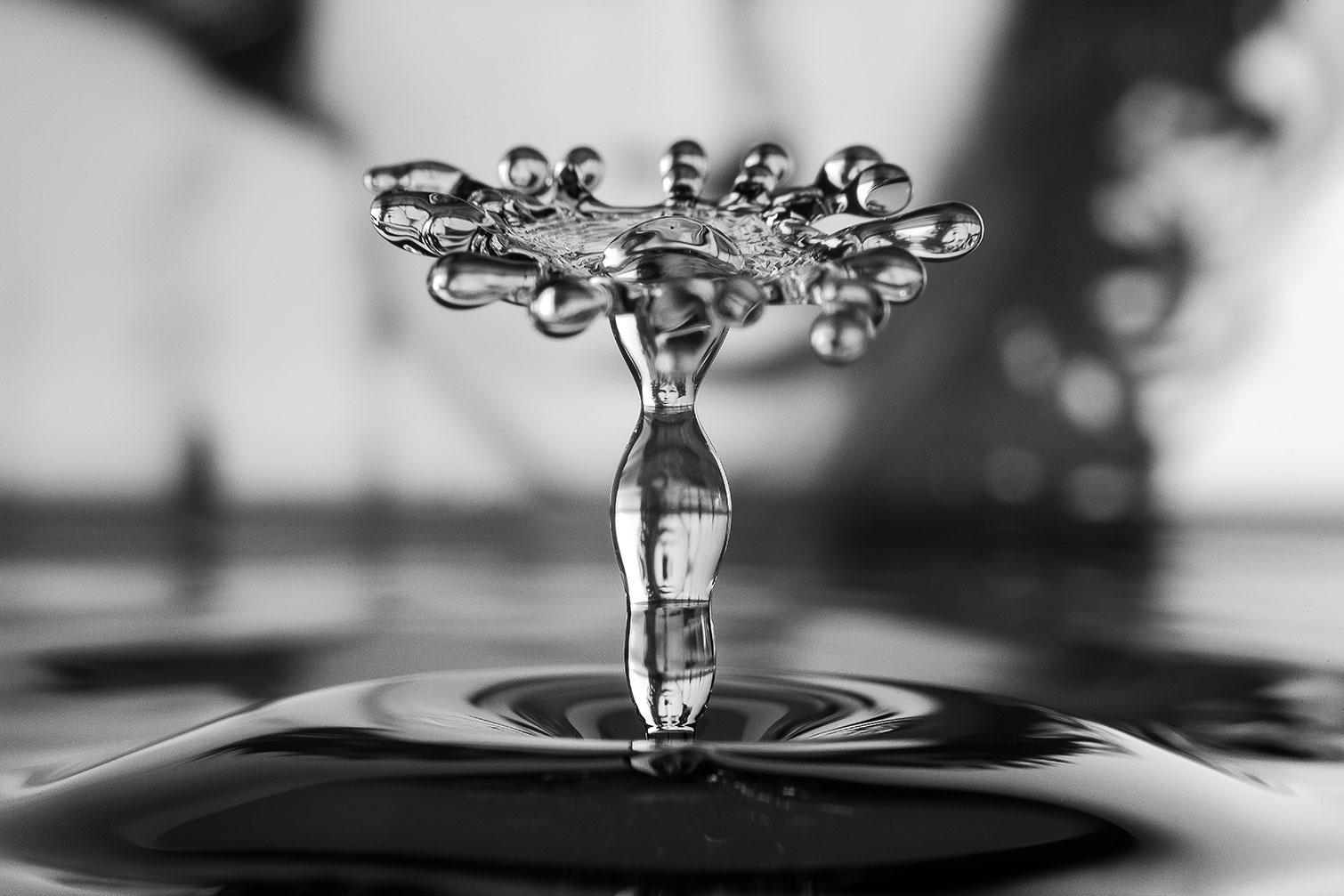 Tableau abstrait liquid drop art tuvia, HEXOA